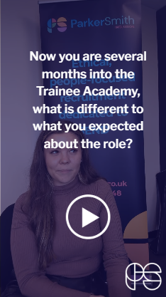 Video on how role was different to what they expected
